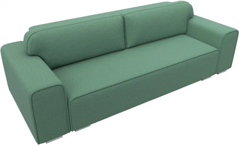 Диван прямой Лига-029 (Зеленый/Рогожка) Лига Диванов арт.123323