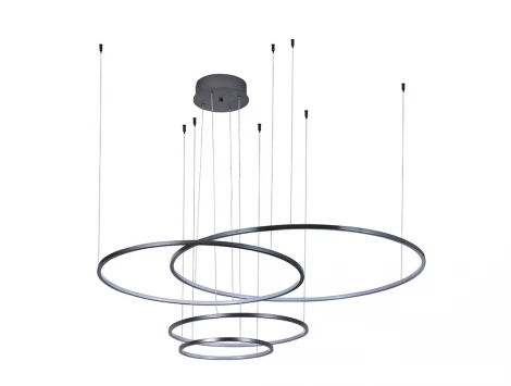 Подвесной светильник светодиодный Newport Loren 15104N/S grafit black