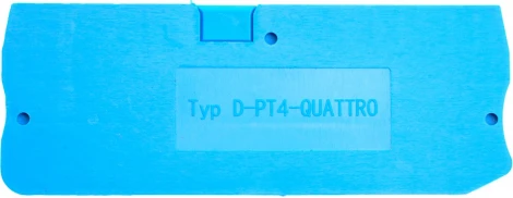 Торцевая заглушка для ЗНИ (синий) Stekker 49275