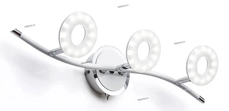 IDLamp 390 390/3A-LEDWhitechrome