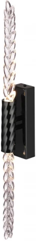 Бра Odeon Light Kolos 5459/5WL черный глянцевый/прозрачн./металл/стекло LED 5W 3000K (220V)