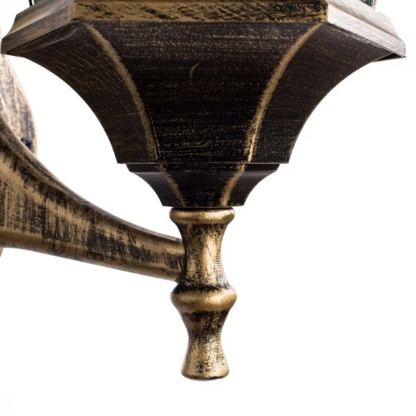 Настенный фонарь уличный Arte Lamp Genova A1201AL-1BN