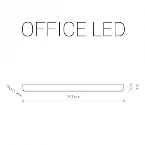 Настенный светильник линейный Nowodvorski Office Led 9360
