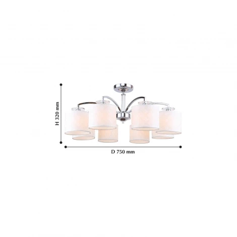 Потолочная люстра F-Promo Modum 2199-8U (220V)