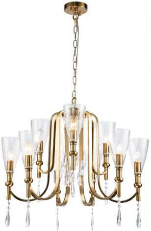 Подвесная люстра Favourite Lyra 2968-9P (220V, на цепи)