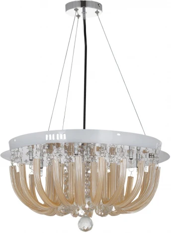 Подвесная люстра Lumina Deco Tristar LDC 9798-450 (LED, 220V, на тросе, круглые)