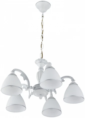 Подвесная люстра Arte Milano AM340837 340837/5 WT+SL (220V, на цепи)