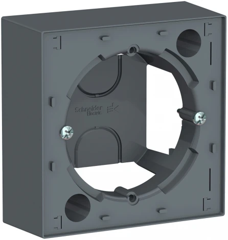 Коробка наружного монтажа (грифель) Systeme Electric AtlasDesign ATN000700