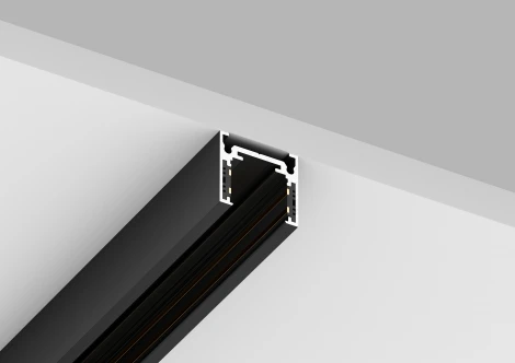 Шинопровод магнитный накладной 2 м 48V Crystal Lux Space Easy CLT 0.114 01 L2000 BL