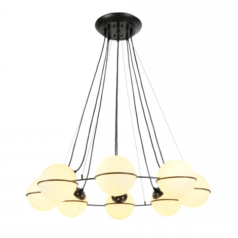 Подвесная люстра MyFar Julian MR2291-8P (220V, на проводе, шарики)