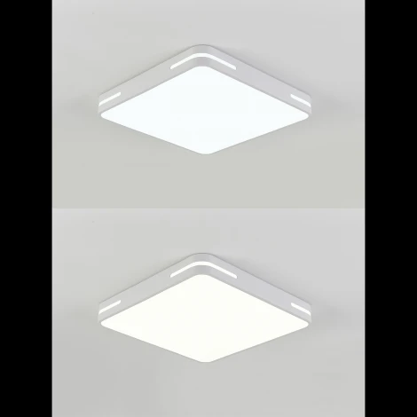 Потолочный светодиодный светильник Natali Kovaltseva Modern LED LAMPS 81333 с пультом ДУ 80W, белый, LED