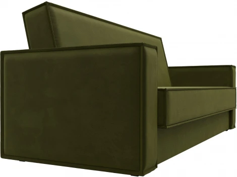 Диван-книжка Куба (Зеленый/Микровельвет) Лига Диванов арт.122048