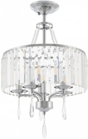 Подвесная люстра хрустальная на штанге Arte Milano Sorrento-1009 371009/5/50/400 CR (220V)