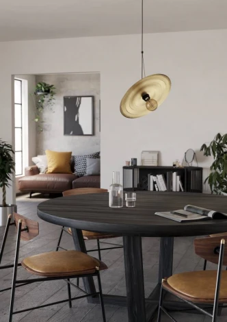 Подвесной светильник Eglo Lintmill 44029 1х40W (E27) сталь, черный/стекло, браширован