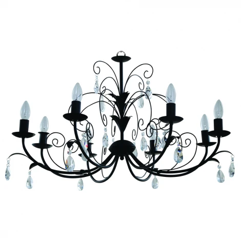 Подвесная люстра IDLamp 835 835/8-Argentoscuro