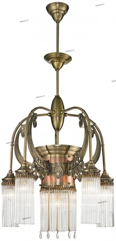 Подвесная люстра N-Light 664 664-06-56 antique brass