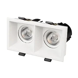 Светильник встраиваемый MS-FLOW-BUILT-S157x85-2x6W Warm3000 (WH, 55 deg, 230V) (Arlight, IP20 Металл) 060934