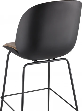 Стул барный Beetle PU со спинкой бежевый 2 шт Stool Group (арт.УТ000038315)