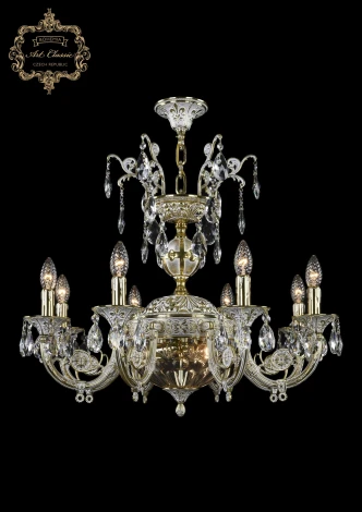 Подвесная люстра Art Classic 31.22 31.22.8.KR175SP.250IT.GW.Sp.Clear.1E
