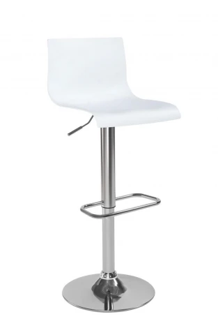 Барный стул Bras Pranzo Белый PPL WHITE