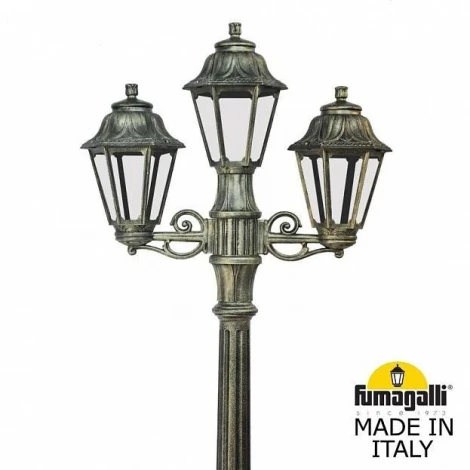 Светильник уличный Fumagalli Gigi Bisso/Anna 2+1 E22.156.S21.BXE27