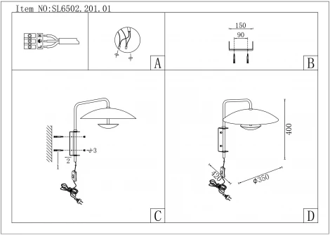 Бра ST Luce Armonico SL6502.201.01