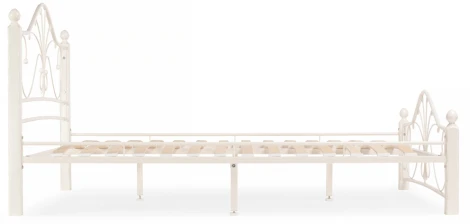 Двуспальная кровать Woodville Мэри 1 160х200 белая 402976