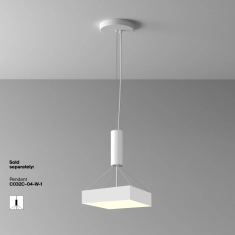 Потолочный светильник Maytoni Zon C032CL-36W3K-SQ-W (LED, 220V)