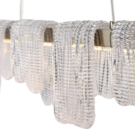 Подвесной сетильник ST Luce Voile SL6021.203.36 золотистый/прозрачный LED 1*36W 4000K (220V, на проводе)