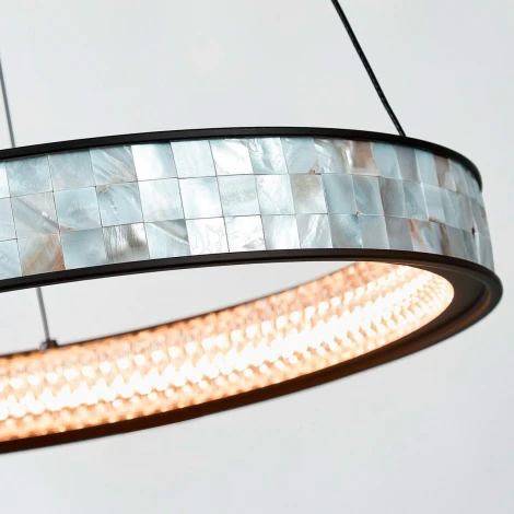 Подвесной светильник Favourite Shelty 4704-6P (LED, 220V, на тросе, кольцо)