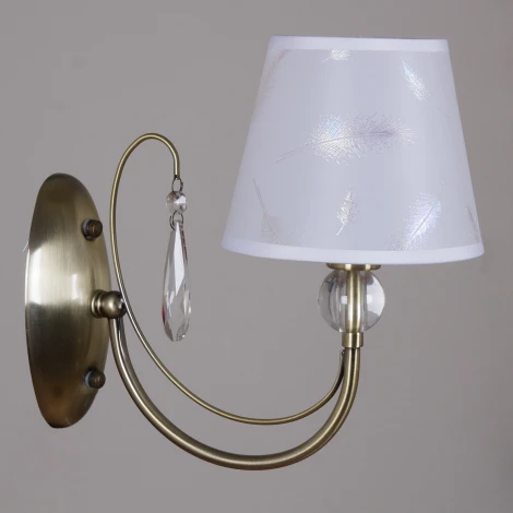 Бра ILLUMICO IL0193-1WSQ-24 AB CASTOR (220V)