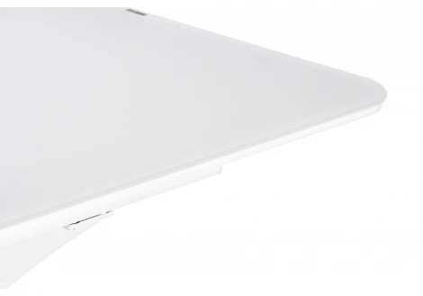 Стеклянный стол Woodville Horns 160 super white 11188