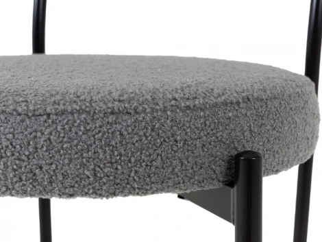 Стул ОГОГО Emaci (Искусственный мех/Серый)