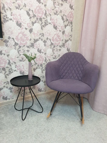 Столик журнальный SHT-CT3 черный муар от фабрики Sheffilton