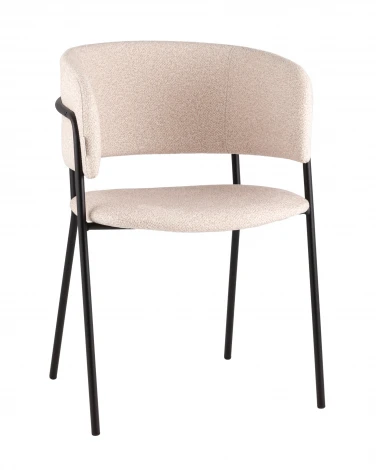 Кресло Нэлли New буклированный велюр бежевый Stool Group арт.УТ000039981