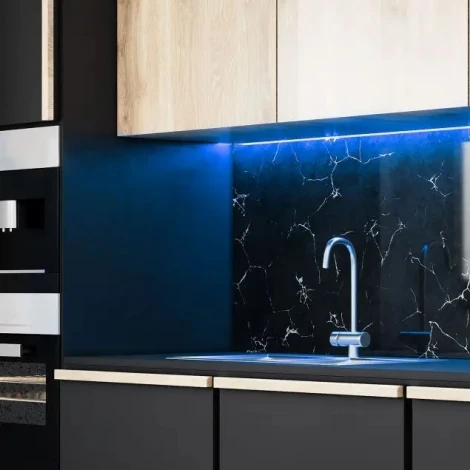 Светодиодная лента Basic комплект 5050/30 12V 6W/m 390lm/m RGB 10mm IP20 5m BT012 Gauss