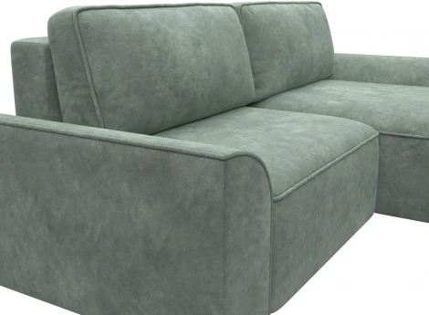 Диван угловой Лига-048 НПБ Лига Диванов (Велюр) арт.128271