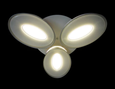Потолочная люстра Ambrella Orbital Granule FG1020/3 WH 72W+36W D780