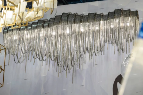 Люстра подвесная Crystal Lux City Lights, 9 ламп, хром