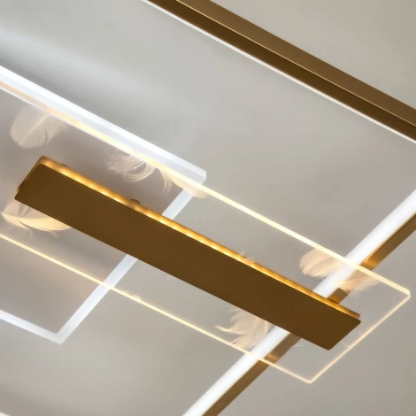 Потолочный светильник светодиодный с пультом с регулировкой цветовой температуры и яркости LED4U LED4U L1045-500 GD