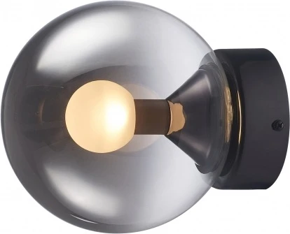 Настенный светильник iLedex Aura 8615W-1S BK-SM (220V, шар)