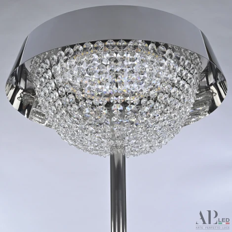 Торшер светодиодный пультом APL LED Rimini S500.T2.36-150.A.Ni.4000