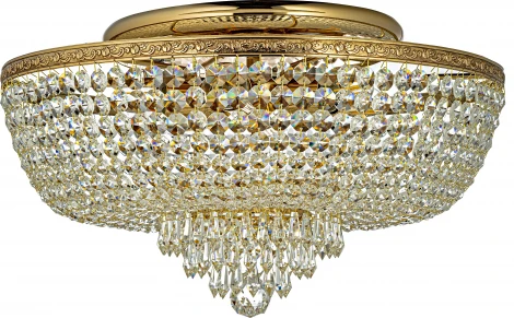 Потолочная люстра буше Arti Lampadari Nonna LE 1.2.50.503 G (220V, хрусталь)