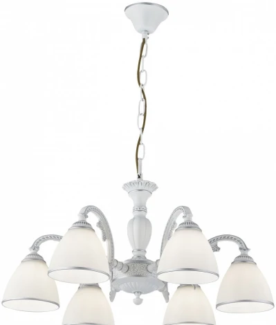 Подвесная люстра Arte Milano AM340837 340837/6 WT+SL (220V, на цепи)