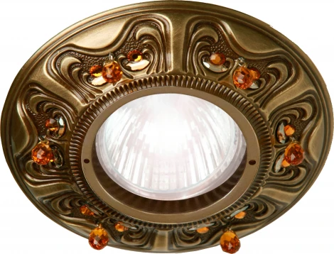 Встраиваемый точечный светильник Siena FD1006RPBCL Fede (220V)