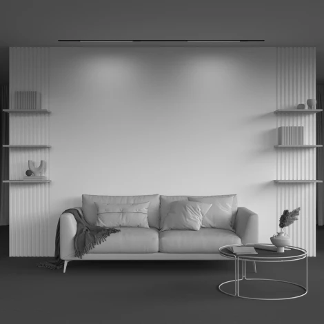 Трековый светильник светодиодный магнитный 48V 15W Maytoni Basis TR231-2-15W3K-B