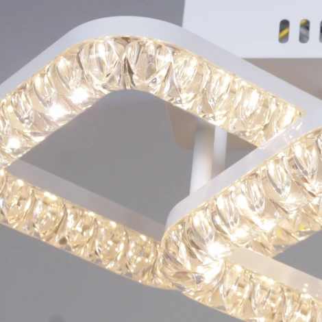 Потолочная люстра светодиодная на штанге с регулировкой цветовой температуры, яркости и ночным режимом Reluce 29848-0.3-03B WH