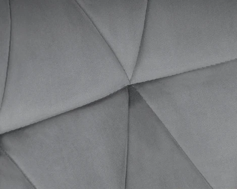 Набор 2 шт стул барный DOBRIN BARNY BLACK (серый велюр (MJ9-75))