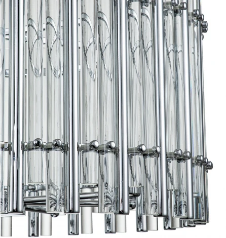 Подвесная люстра Violino V000308 (12025/7P Chrome) (220V, на цепи, круглые)