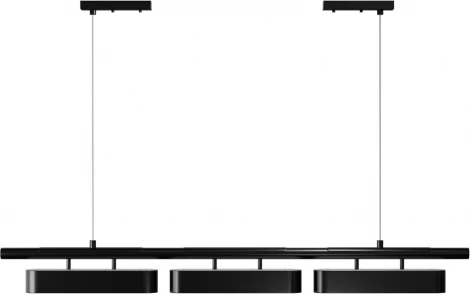 Подвесной светильник Zigbee, Wi-Fi Lightera Huron LE118L-3B SMART (LED, 220V, управление смартфоном, голосовое управление, умный дом - Алиса, Tuya Smart, Маруся, Smart Life, Экосистема Сбер, на тросе)